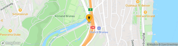Map showing a marker over 47.3522444, 8.5244