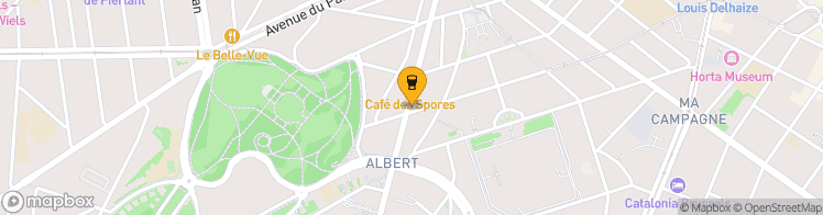 Map showing a marker over 50.8228742, 4.3428914999999995