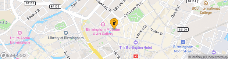 Map showing a marker over 52.479991, -1.9017226999999999