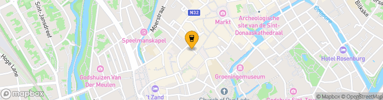 Map showing a marker over 51.2068237, 3.2217179