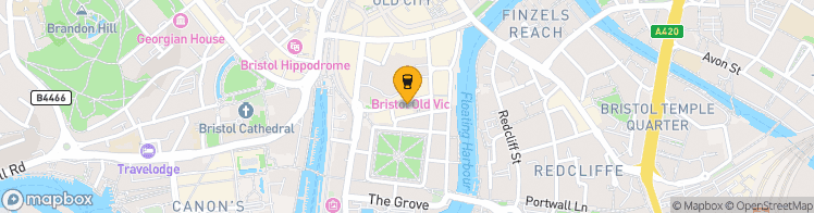 Map showing a marker over 51.451743699999994, -2.5943595999999998