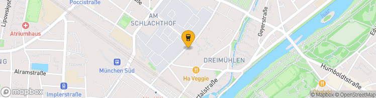Map showing a marker over 48.122321799999995, 11.5590437