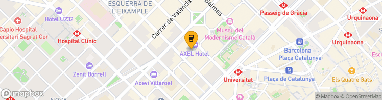 Map showing a marker over 41.3870655, 2.1601341