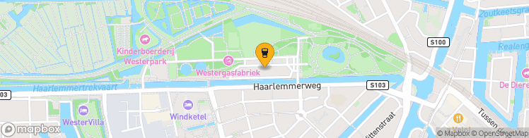 Map showing a marker over 52.3860825, 4.872823400000001