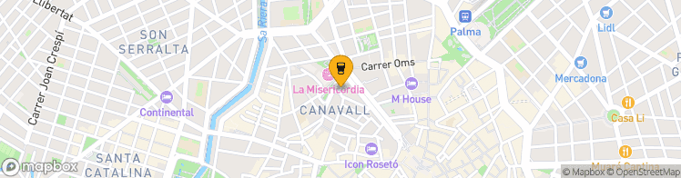 Map showing a marker over 39.574164599999996, 2.6479835