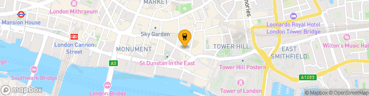 Map showing a marker over 51.510046200000005, -0.0810046