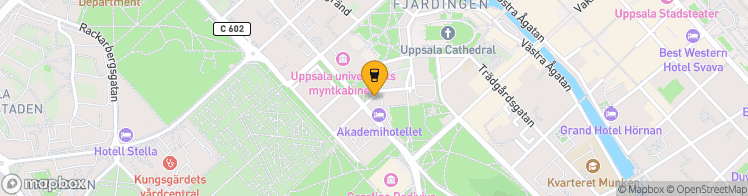 Map showing a marker over 59.856753600000005, 17.6304095