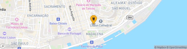 Map showing a marker over 38.709405, -9.1340805