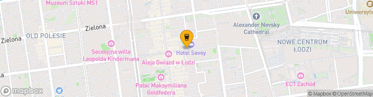 Map showing a marker over 51.768945599999995, 19.4581522