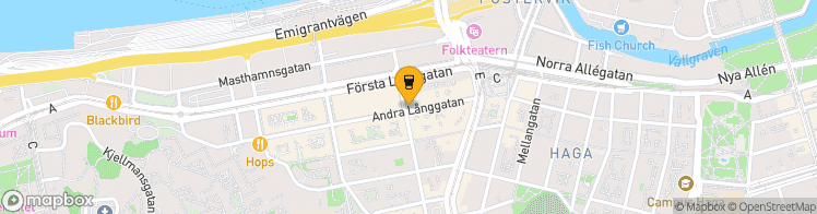 Map showing a marker over 57.6993258, 11.949441100000001