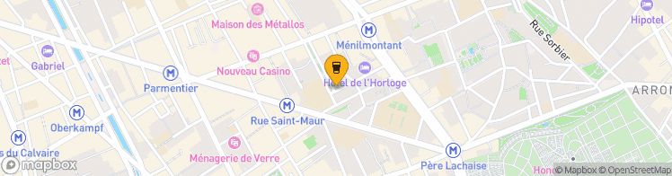 Map showing a marker over 48.8648895, 2.3818037999999997