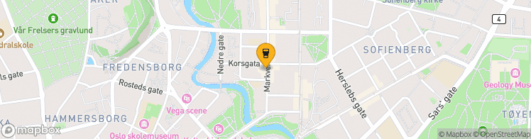 Map showing a marker over 59.919941300000005, 10.757236599999999
