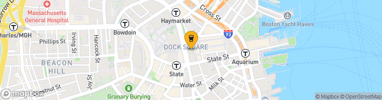 Map showing a marker over 42.3597718, -71.05654410000001