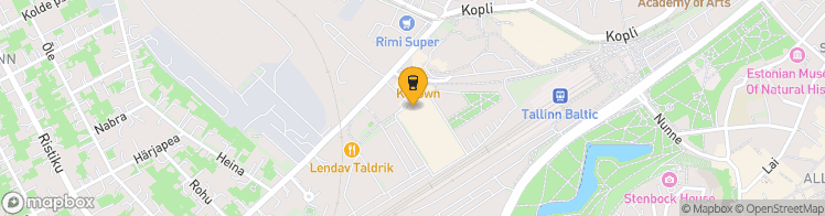 Map showing a marker over 59.439765599999994, 24.730270899999997