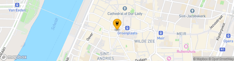 Map showing a marker over 51.2183896, 4.4002229999999996
