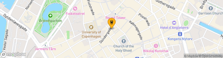 Map showing a marker over 55.680037999999996, 12.5752204