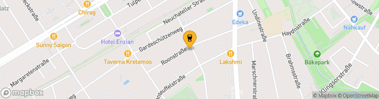 Map showing a marker over 52.44697120000001, 13.3114715