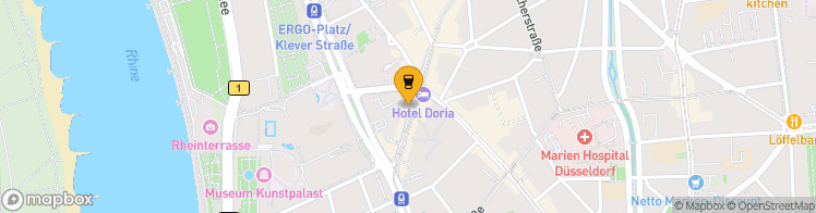 Map showing a marker over 51.2366916, 6.7787729