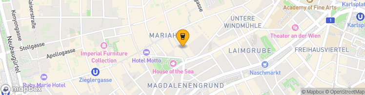Map showing a marker over 48.19858, 16.3539587