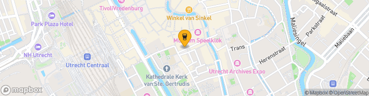 Map showing a marker over 52.089874900000005, 5.1182723999999995