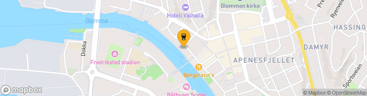 Map showing a marker over 59.213432299999994, 10.934204999999999