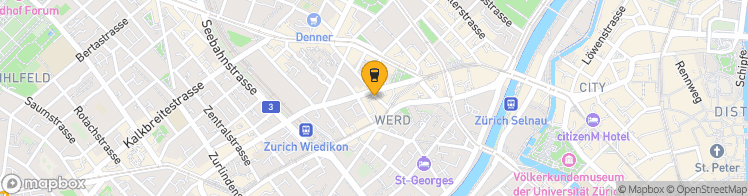 Map showing a marker over 47.3726385, 8.5259796
