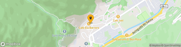 Map showing a marker over 42.496794799999996, 1.4983343