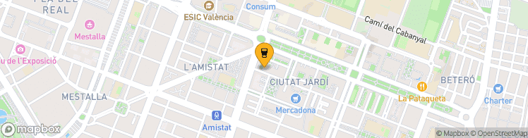 Map showing a marker over 39.472526699999996, -0.347619