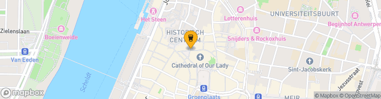 Map showing a marker over 51.2206966, 4.4005048