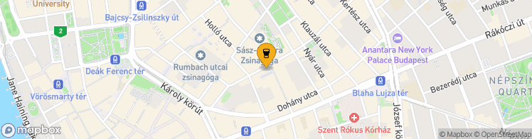 Map showing a marker over 47.497303099999996, 19.0628638