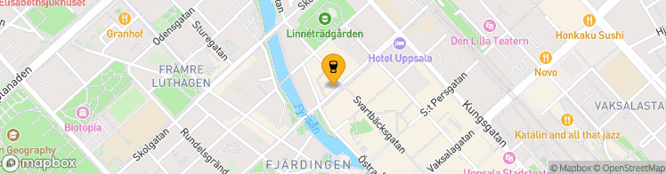 Map showing a marker over 59.8606663, 17.6344595
