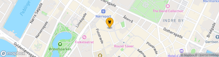 Map showing a marker over 55.6824295, 12.573684199999999
