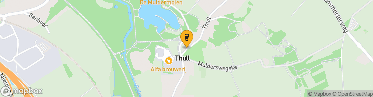 Map showing a marker over 50.9367521, 5.8945967999999995
