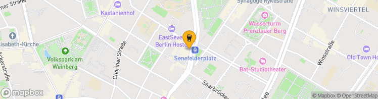 Map showing a marker over 52.532404199999995, 13.412162499999999