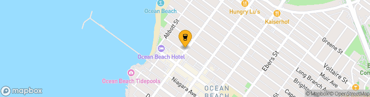 Map showing a marker over 32.747994999999996, -117.2503534