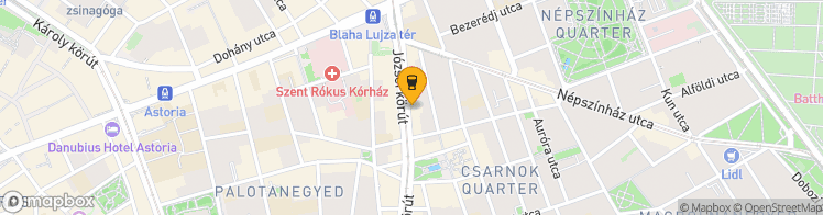 Map showing a marker over 47.4944172, 19.0712709