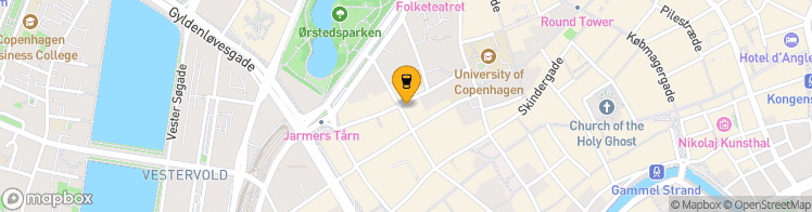 Map showing a marker over 55.679070700000004, 12.5690329