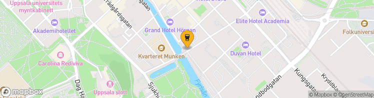 Map showing a marker over 59.855245700000005, 17.642028