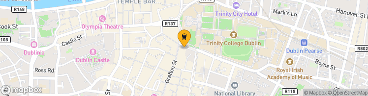 Map showing a marker over 53.3430486, -6.258940399999999