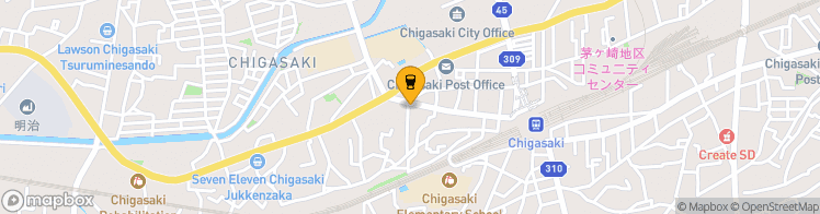 Map showing a marker over 35.3308746, 139.401796