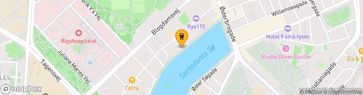 Map showing a marker over 55.696282, 12.5750771