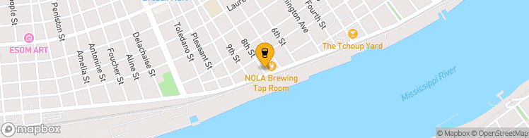 Map showing a marker over 29.9198119, -90.08179609999999