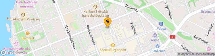 Map showing a marker over 63.09748349999999, 21.61393