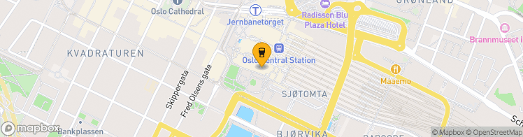 Map showing a marker over 59.91040819999999, 10.7520737