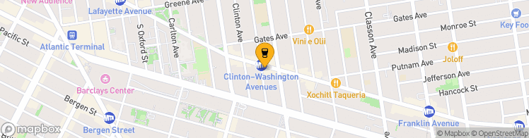 Map showing a marker over 40.683087, -73.96564719999999