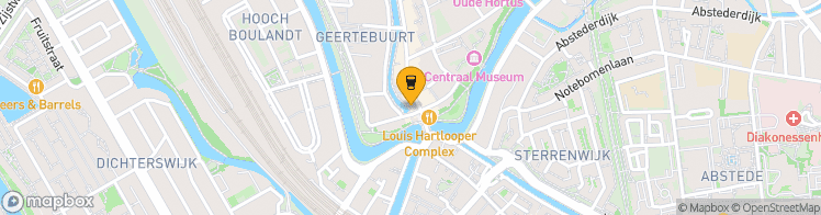 Map showing a marker over 52.0819312, 5.1235275