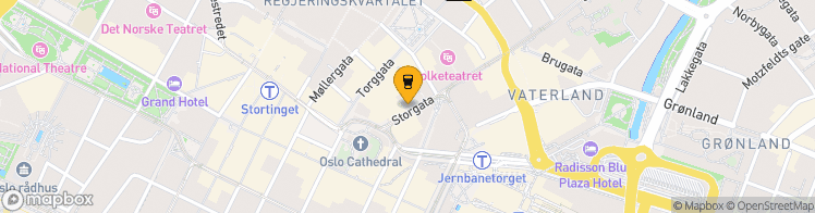 Map showing a marker over 59.91326099999999, 10.7487576