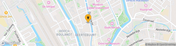 Map showing a marker over 52.08497, 5.122183