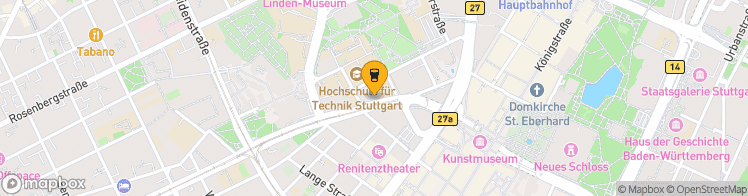 Map showing a marker over 48.77955670000001, 9.1730086