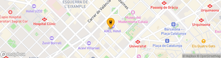 Map showing a marker over 41.3870655, 2.1601341